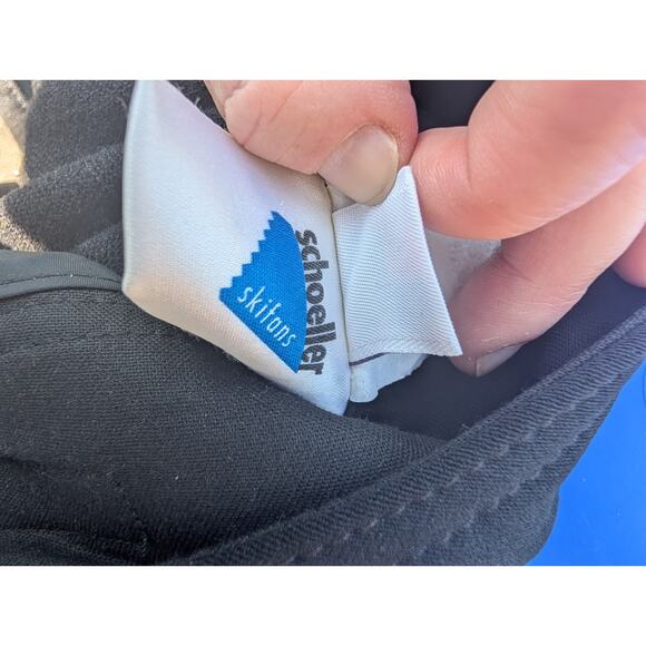 Schoeller Vtg Womens Wool Blend Swiss Skifans Stretch Ski Pants Sz 10 Stirrups - Picture 7 of 7